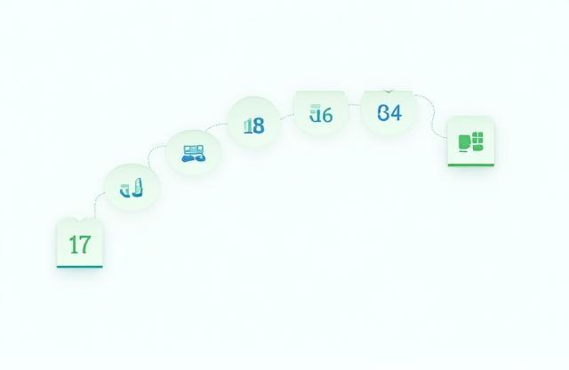 Infographic showing steps in a process